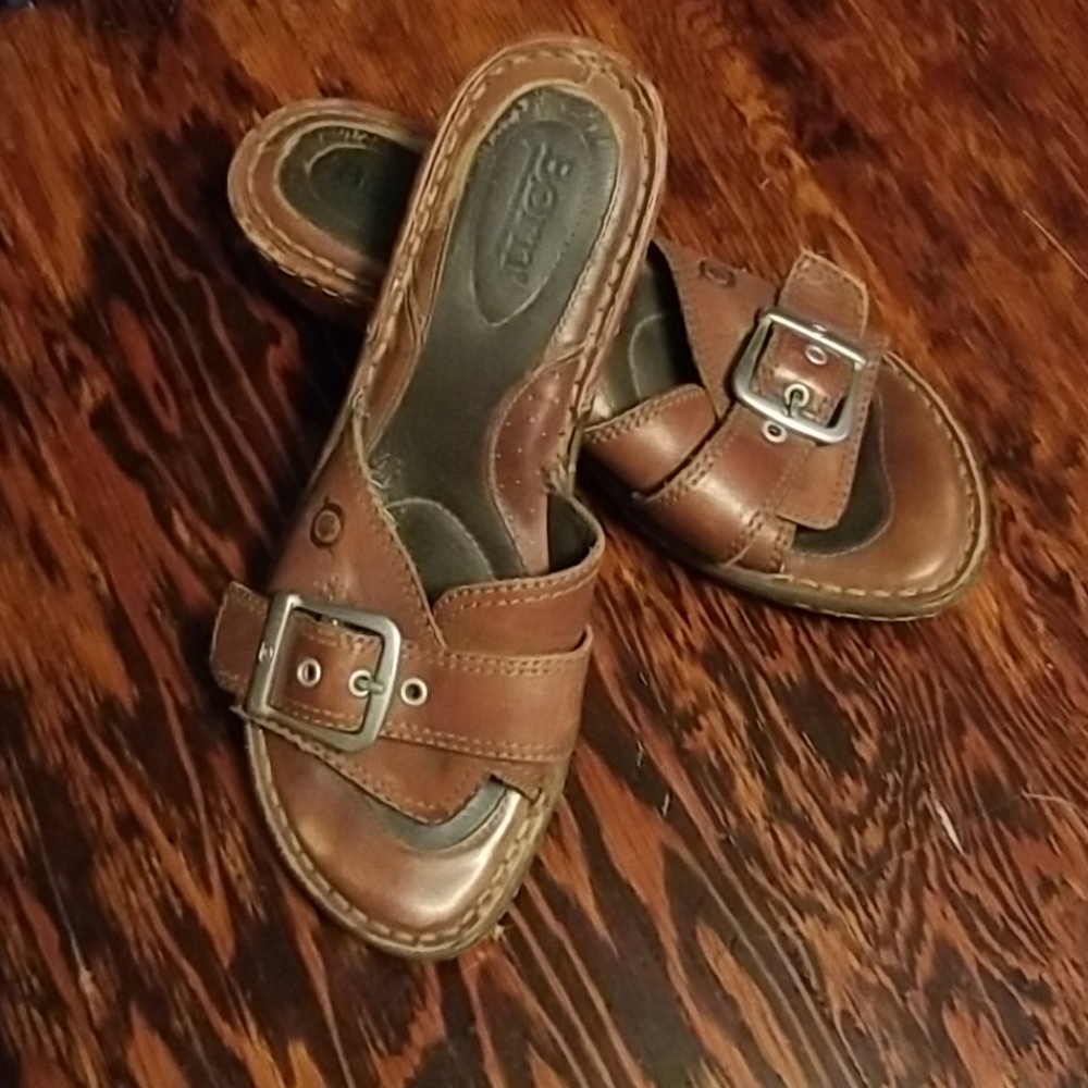 Born slide on sandals